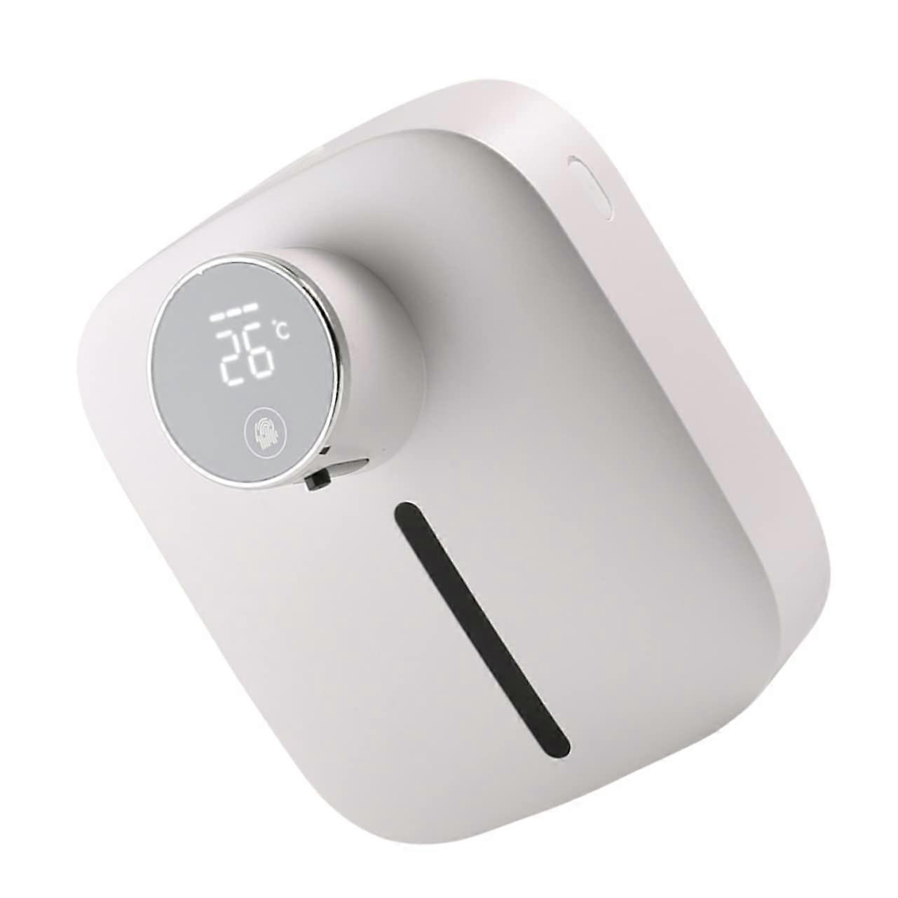 Automatic Soap Dispenser Smart Sensor Touchless Foaming Pump Rechargeable Wall Mounted White