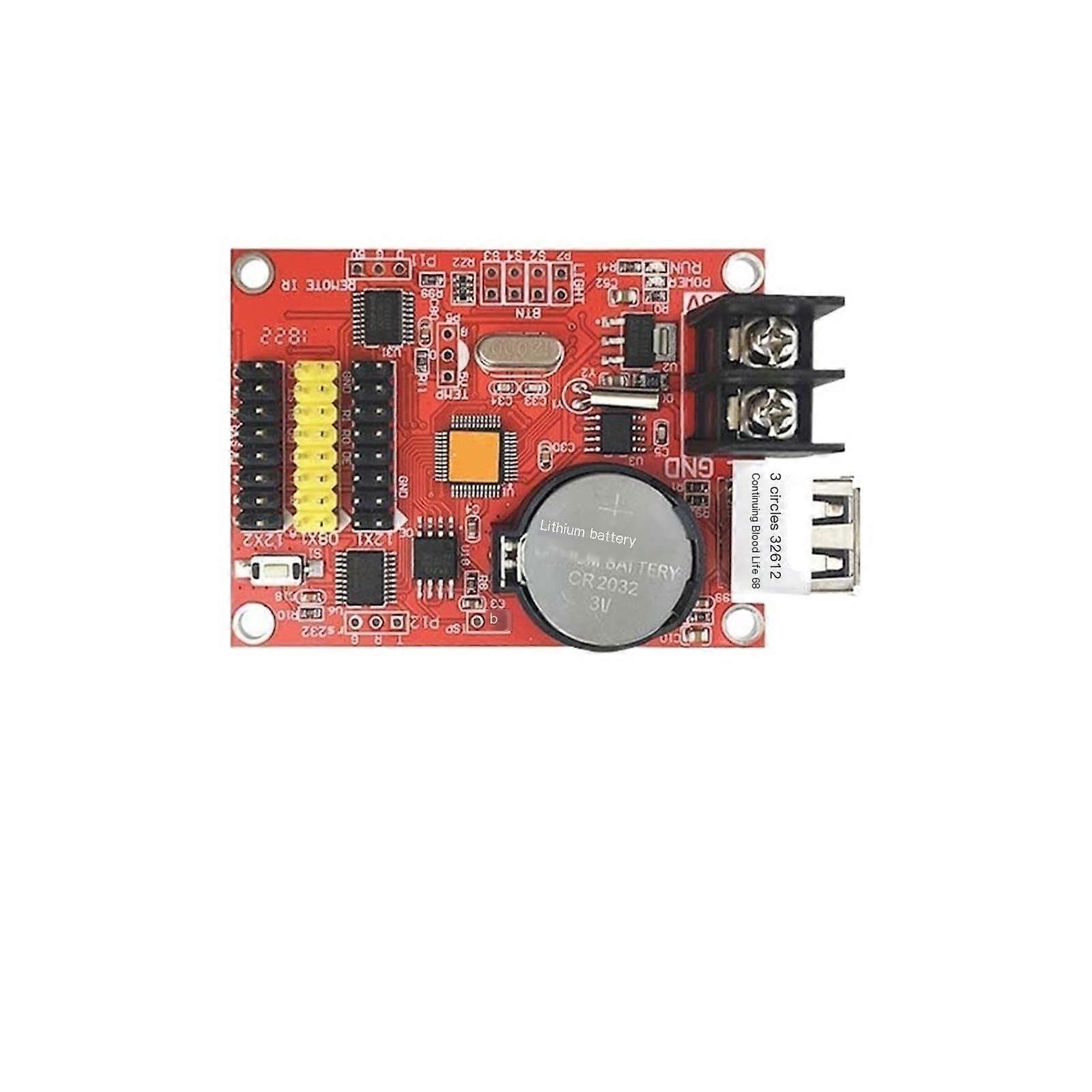 HDU60 LED Display Control Card with USB Asynchronous Control, MultiLevel Brightness, Animated GIF SWF Support