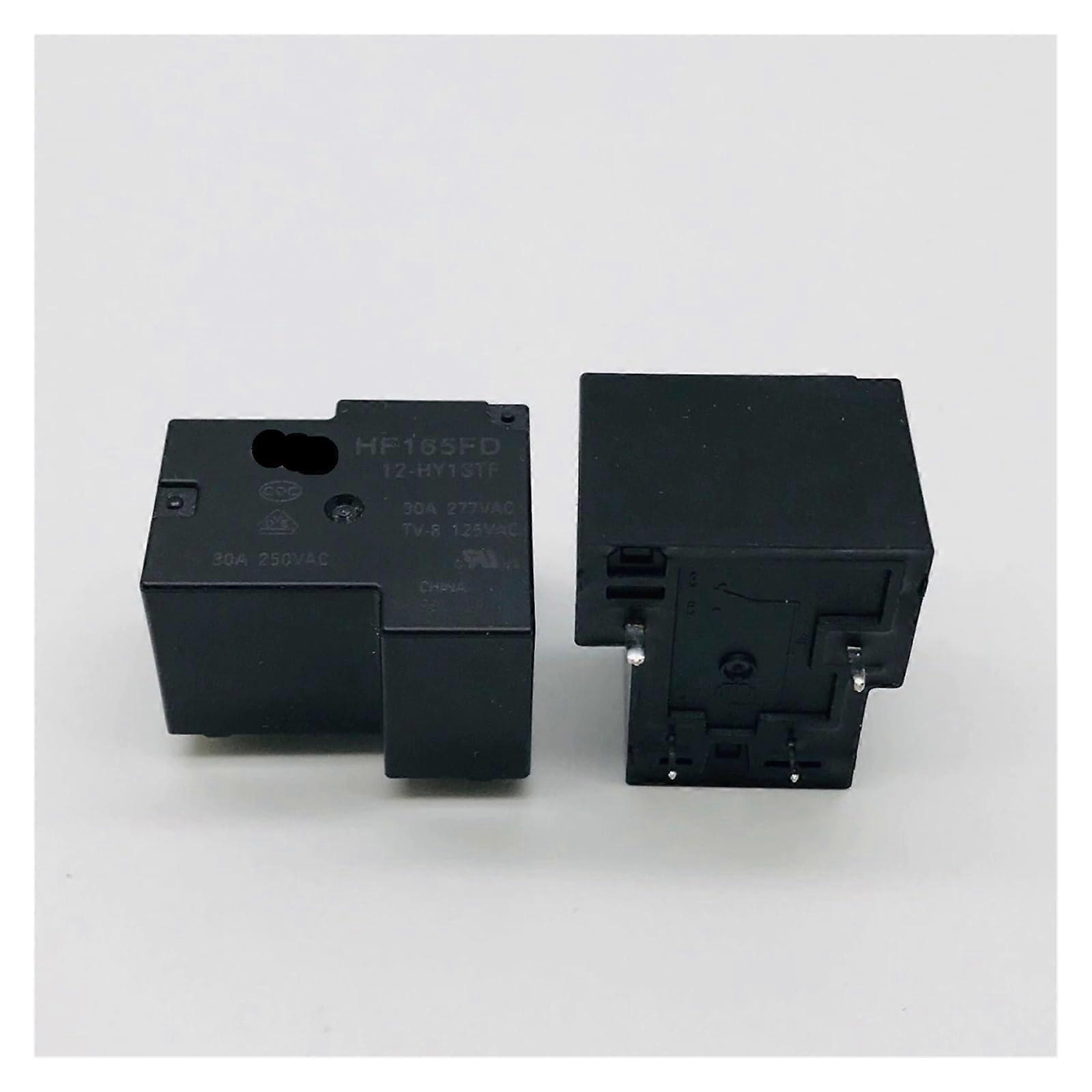 12V DC 30A 4Pin Relay HF165FD12HY1STF  Current Capacity Durable AC Switching