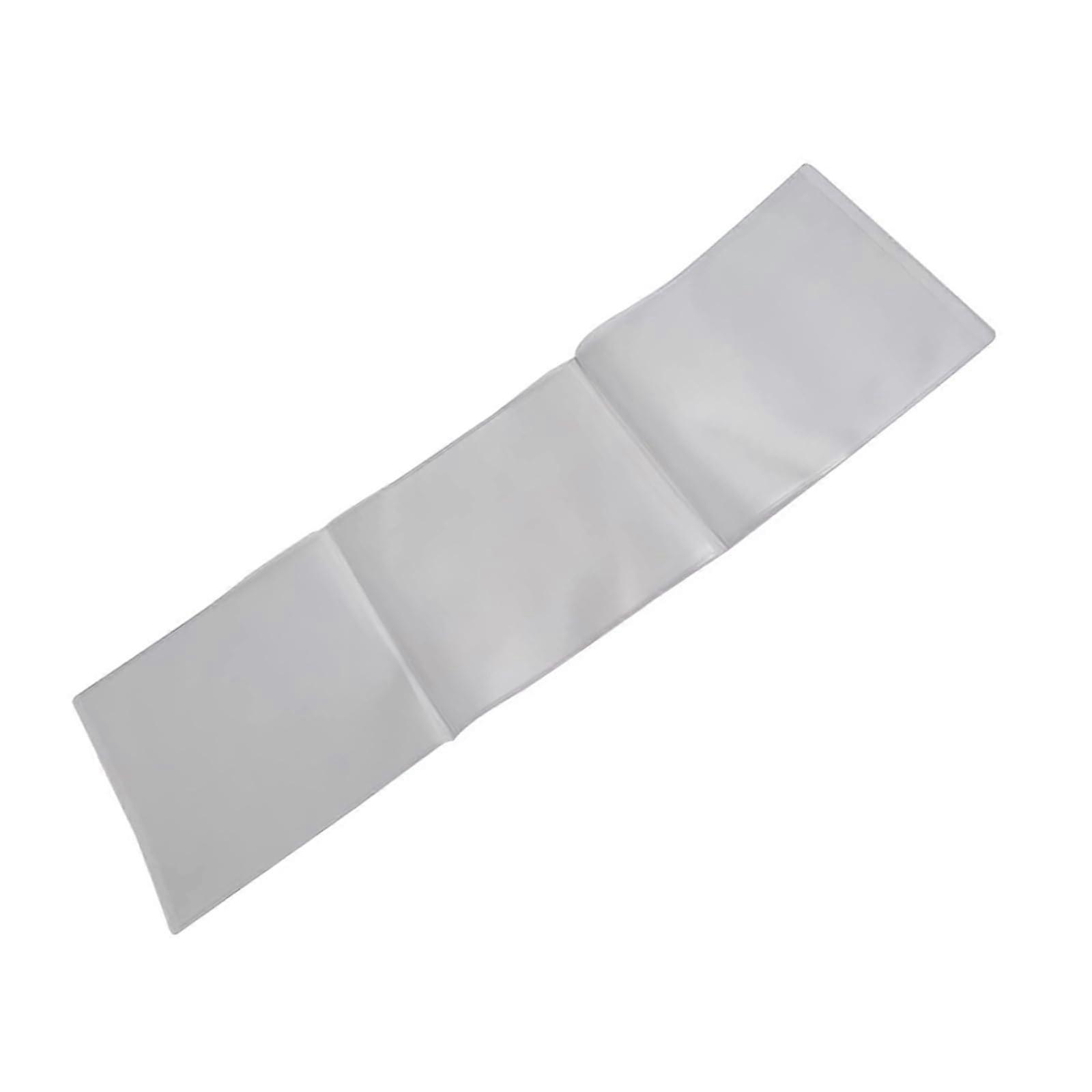 Waterproof Mah Jong Card Sleeve with Clear Visibility and AntiCrease Support for Game Accessories