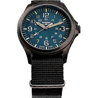 Traser H3 - 108632 - Watch - Men - Quartz - P67 Officer Pro GunMetal Blue