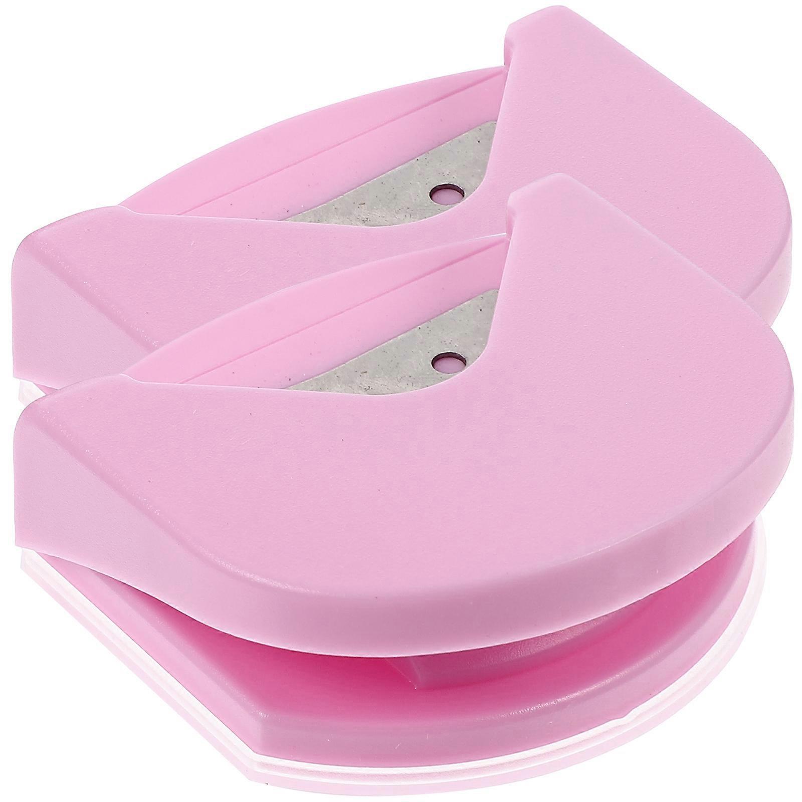 Photo Device for Paper Edges with 2Pcs Practical Corner Trimmer