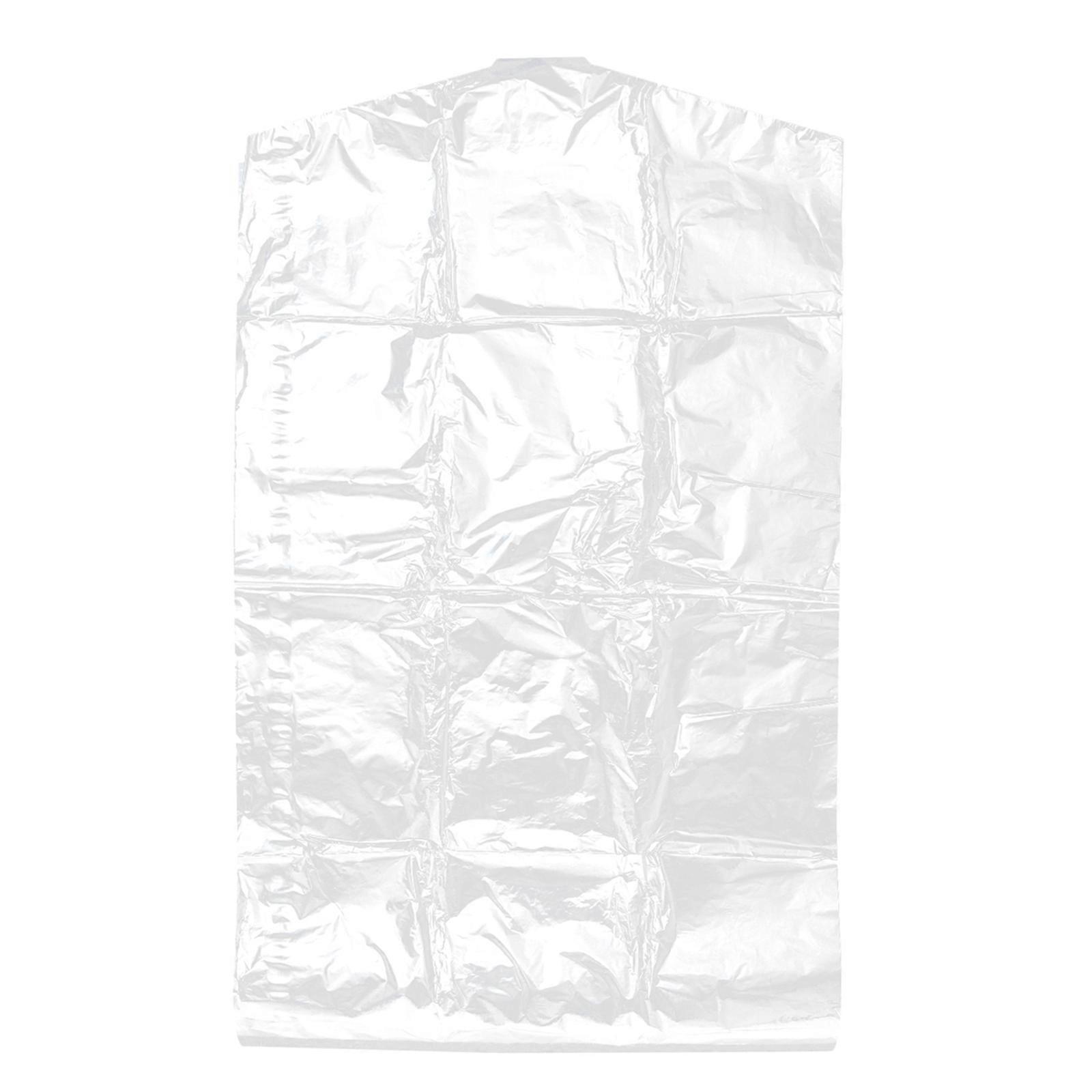 Storage Rectangular Disposable Garment Bags Transparent 60x90cm 50Set for Clothes