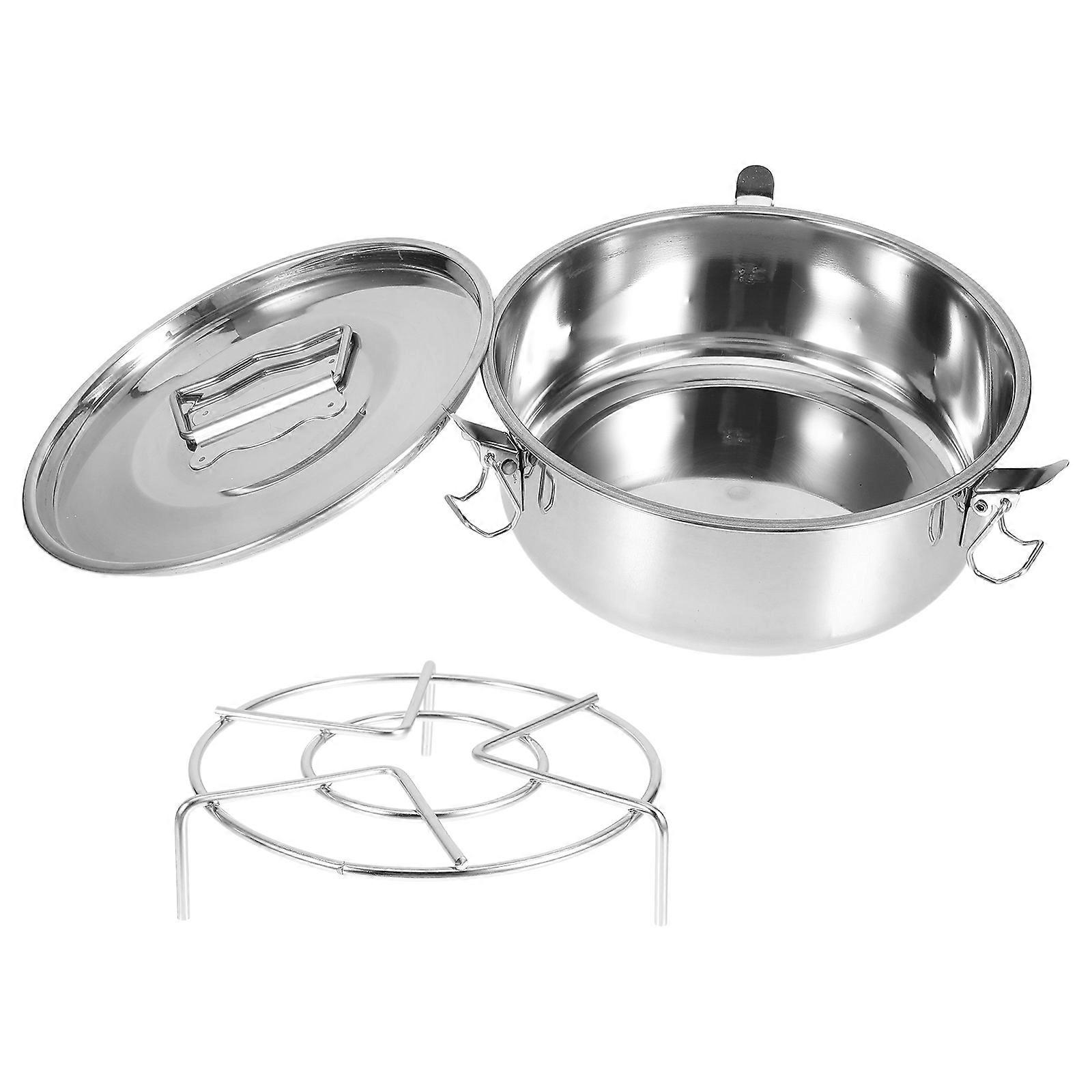 Egg Steaming Rack Stainless Steel Steaming Tray for Kitchen Use 1Set