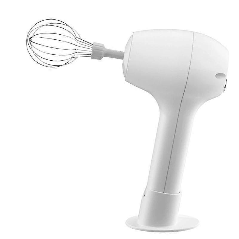 Wireless Electric Egg Whisk With Base Handheld Mini Multifunctional Milk Frother