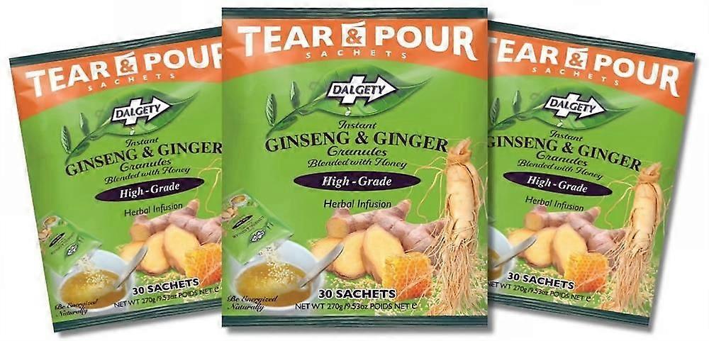 Dalgety Teas Instant Ginseng & Ginger Tea 30 Sachets