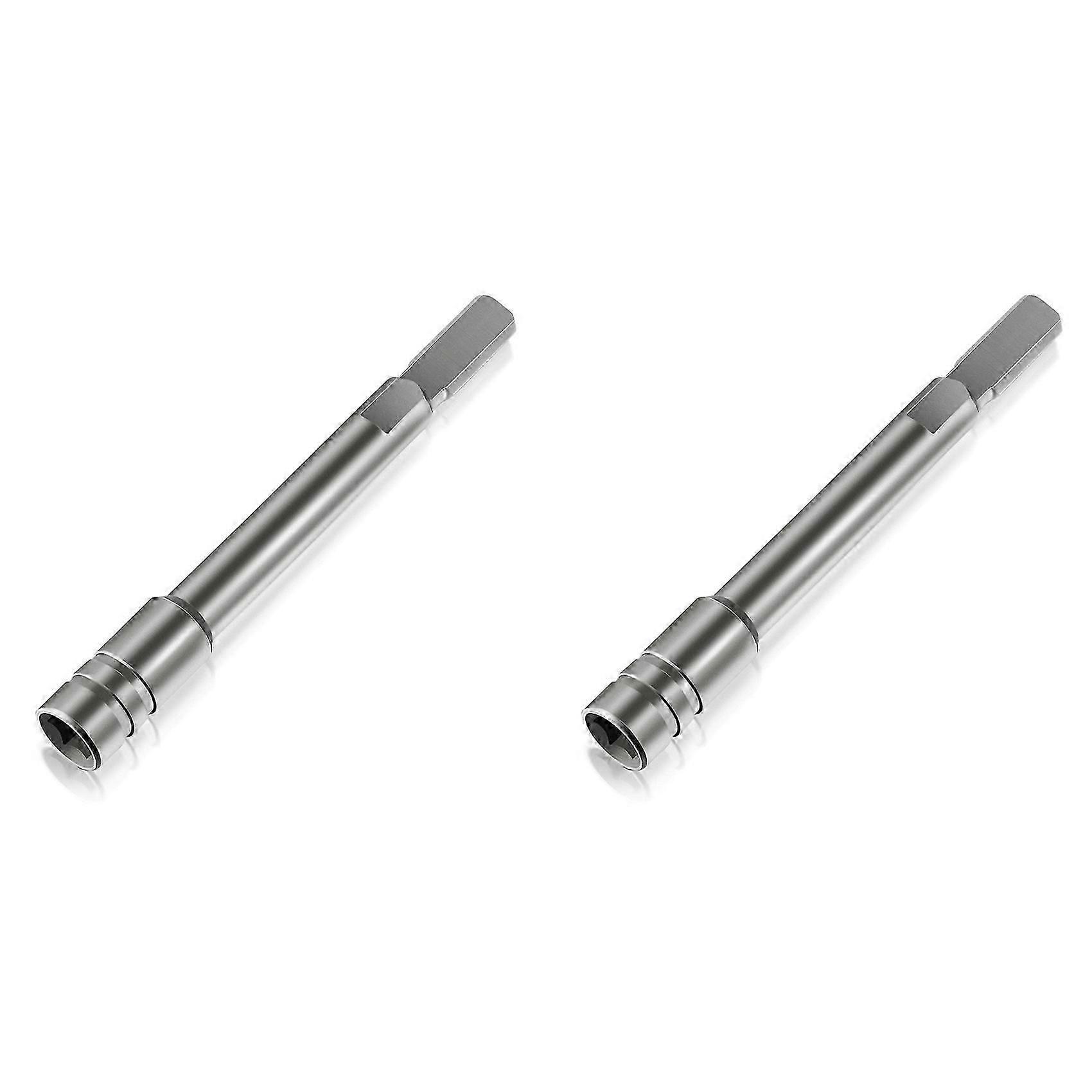 2X Bit Driver Extender Add-on Accessory for Multi-Tools,1/4INCH Hex Bits Adapter for Leatherman, Surge, Wave Plus