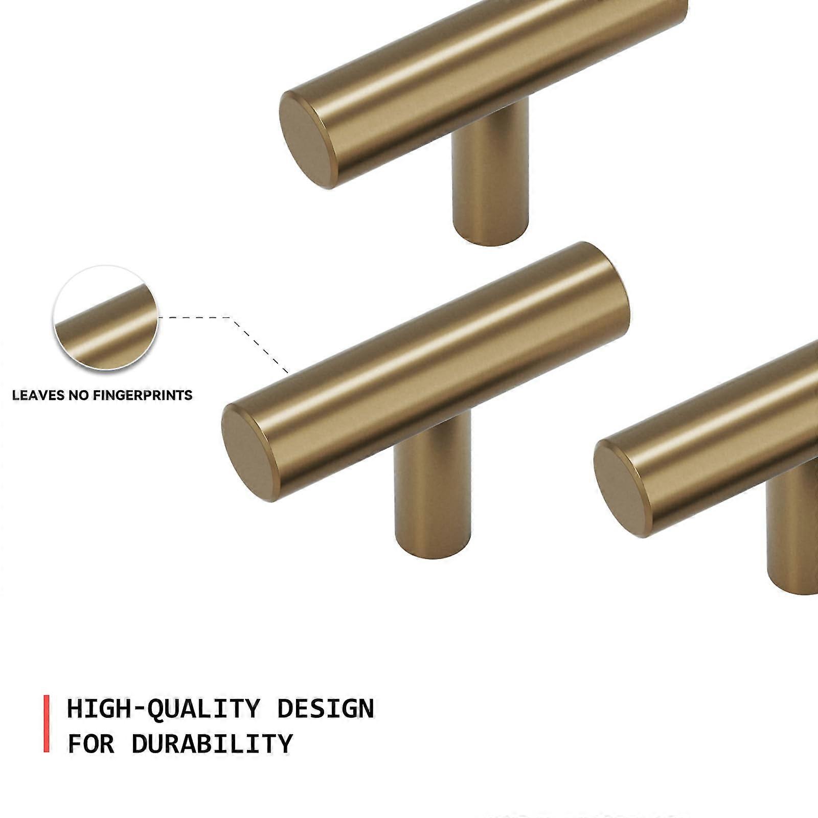 Matte Black Cabinet Hardware Stainless Steel Drawer Knobs 30 Pack - Kitchen Cabinet Door Knobs