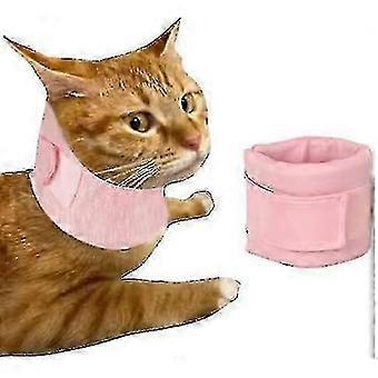 Adjustable Dog & Cat Neck Brace Support, Elizabethan Collar for Post-Surgery Recovery & Cervical Sprains