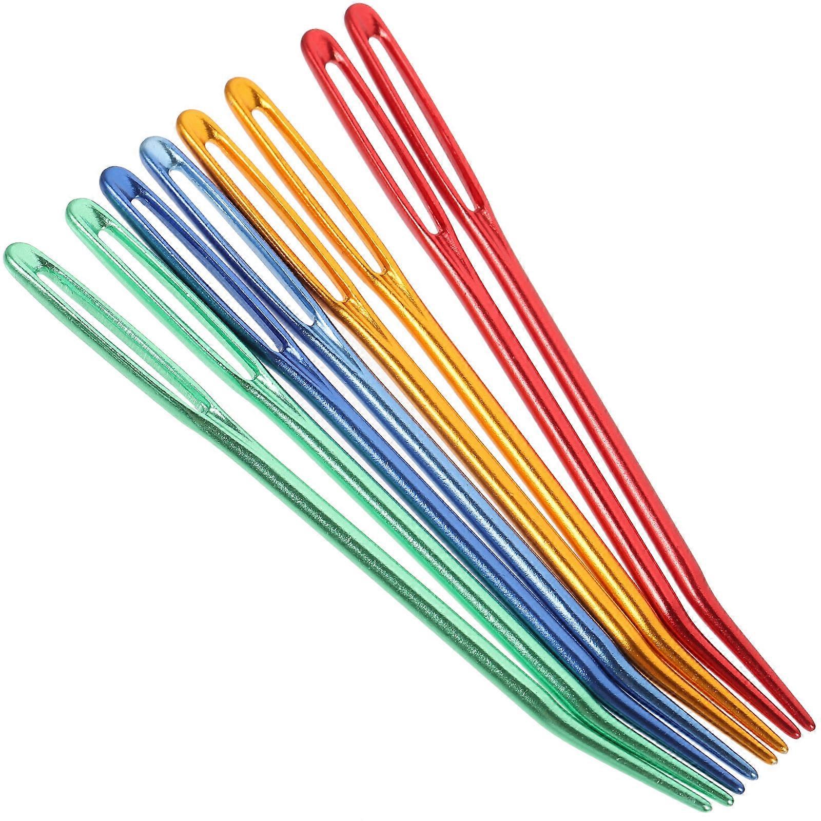 Crochet Needle Multi-Function Darning Needles for Sewing 8Pcs Yarn Needles