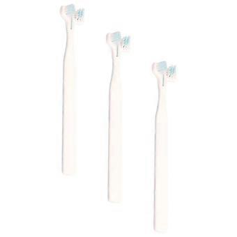 Soft-Bristles Puppy Toothbrush Double Head Toothbrush for Pet Cleaning 6Pcs