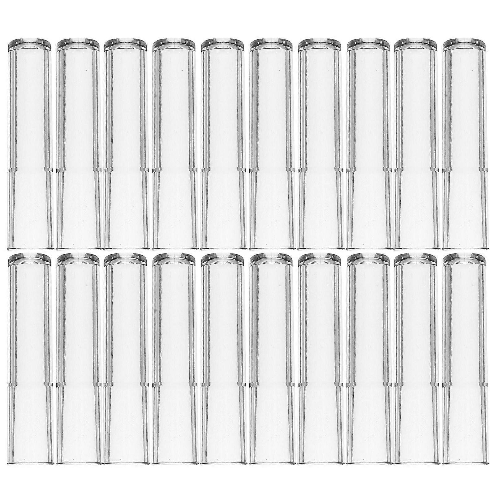 Plastic Pencil Tip Protector Caps for Pencil Extending 50Pcs Clear Covers