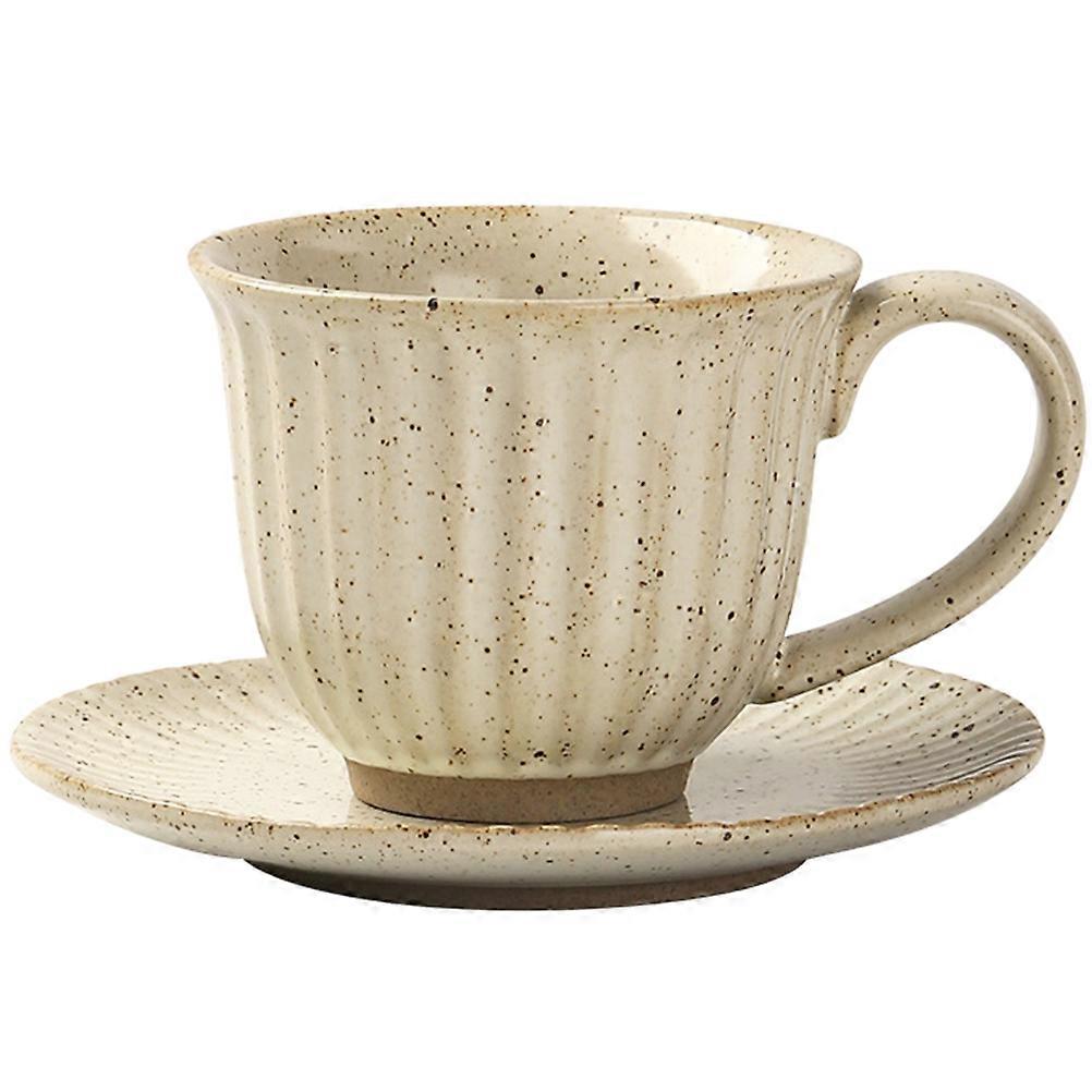 Cappuccino Cup Ceramic Coffee Cup for Storage 1Set Multi-Function
