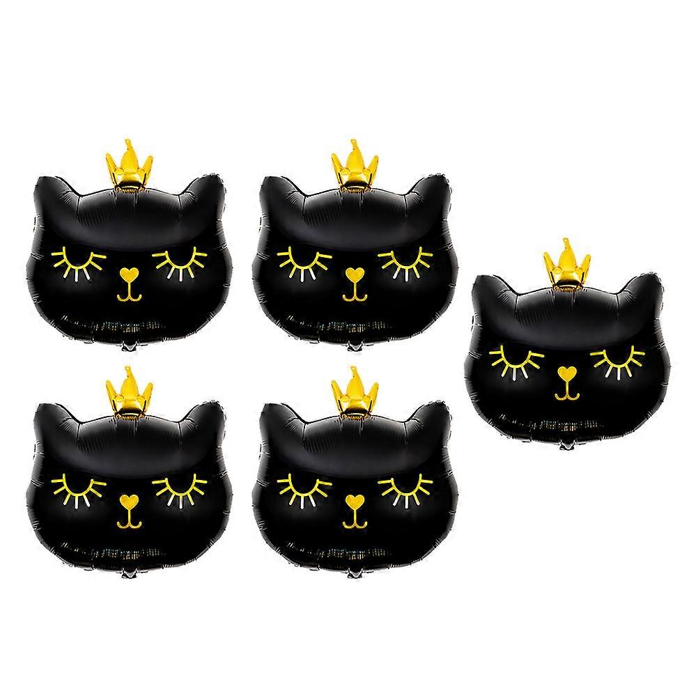 Cat Foil Shape for Party Decoration 10Pcs Set