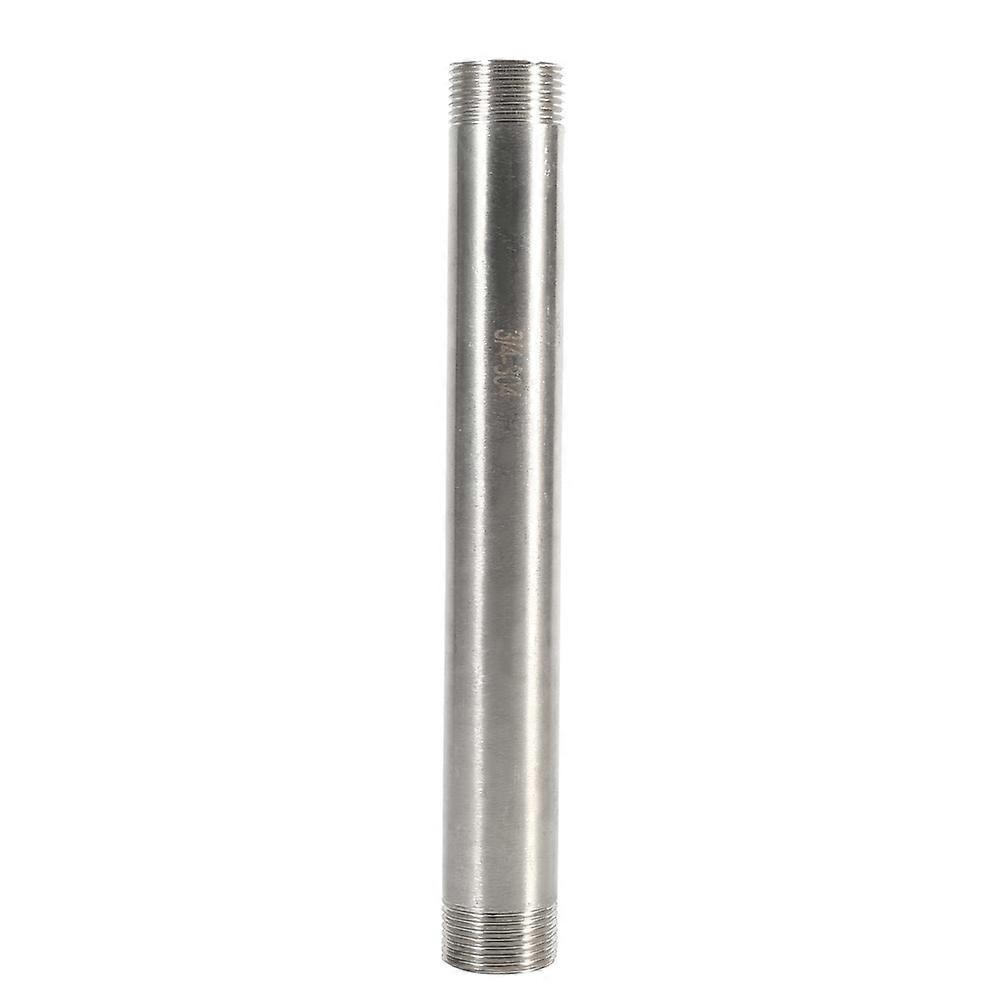 Extension Threaded Pipe Connectors Fitting Stainless Steel Adapter(3/4")