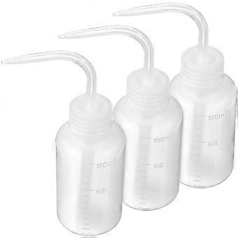 3 Stück Waschflasche Plastik Quetschflaschen Bewässerungswerkzeuge für Sukkulenten Pflanzen Experiment Tattoo Zubehör
