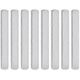 8Pcs Weight Steel Plate Load- Accessories for Weighted Vest Ankle Leg Sport Strength