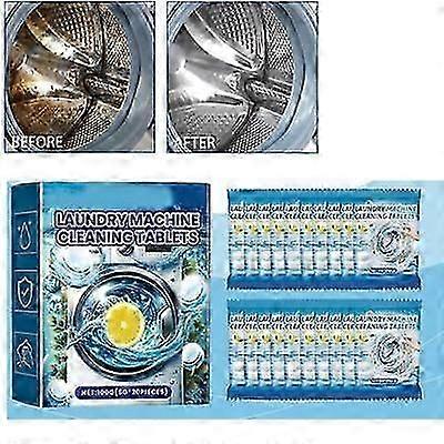 Finally Fresh Washing Machine Cleaner White Count Powder 20PCS/
