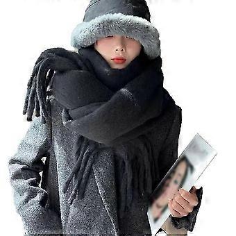 Lenço de inverno para mulheres Cashmere Warm Pashmina Blanket Wraps