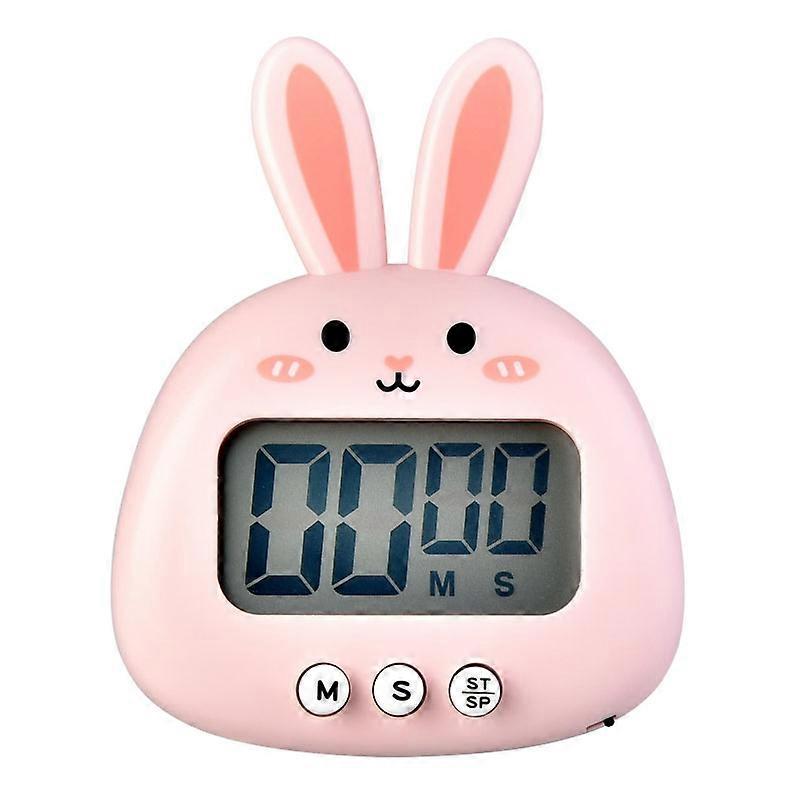Cartoon Electronic Timer Magnetic Student Study Time Manager RB800 Tomato Red