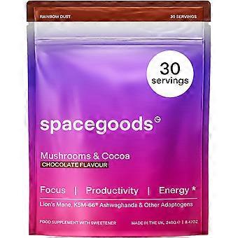 Spacegoods Rainbow Dust Sopp og Kakao, Sjokoladesmak, Pulver 240g