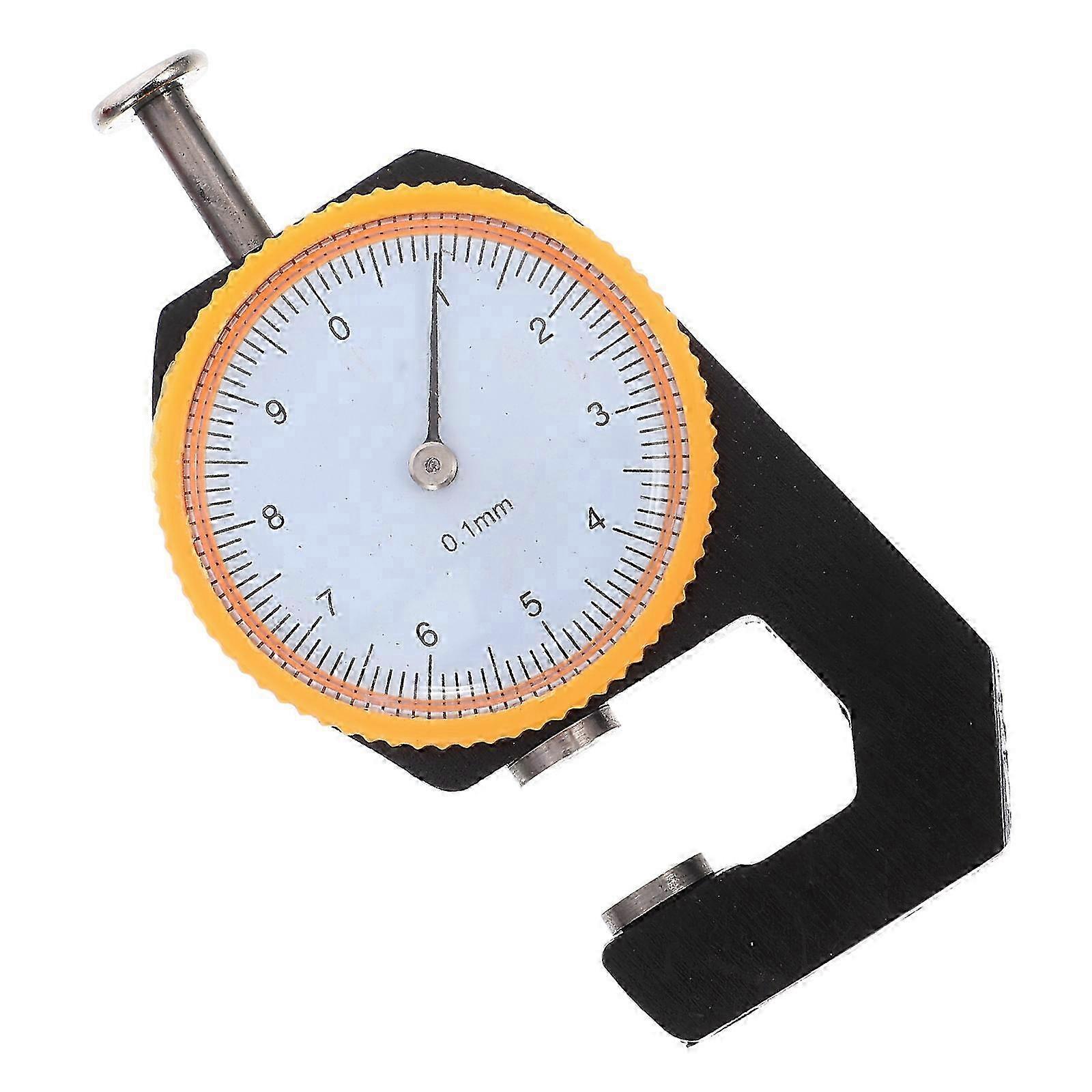 Precision Thickness Measuring Tool Dial Indicator compatible with Cloth Applications 0-10mm Measuring Range 1 Set
