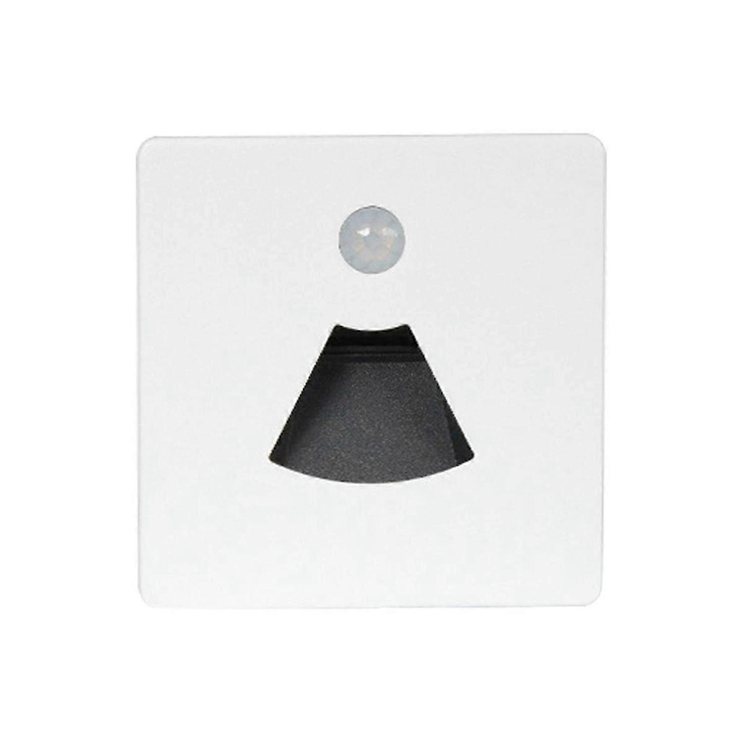3W LED Motion Sensor Night Light LED Stair Step Waterproof Light,A