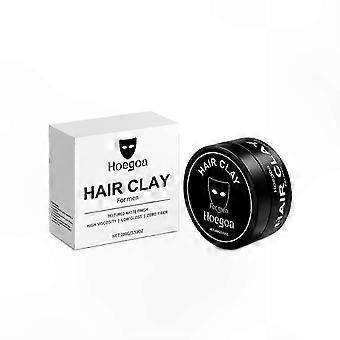 Matte Finish Hair Clay for Men, Strong Hold Styling Formula, Adds Texture & Volume, 100g