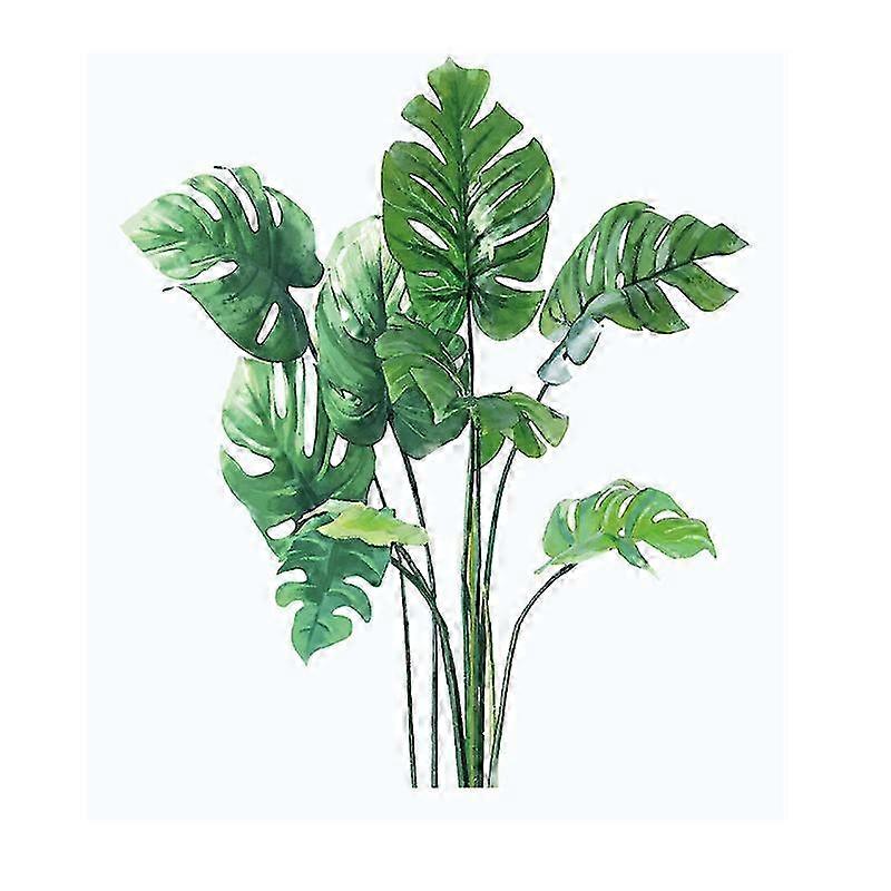 1pc Tropical Monstera Leaf Wall Decal sticker