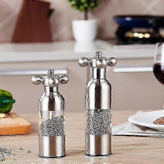 Black Pepper & Salt Grinder, Creative Kitchen Spice Grinder Gadget