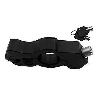 Motorcycle Grip Lock Prevent Theft CNC Aluminum Handlebar Lock for Dirt Bike Moped Scooter ATV Black YEMAA