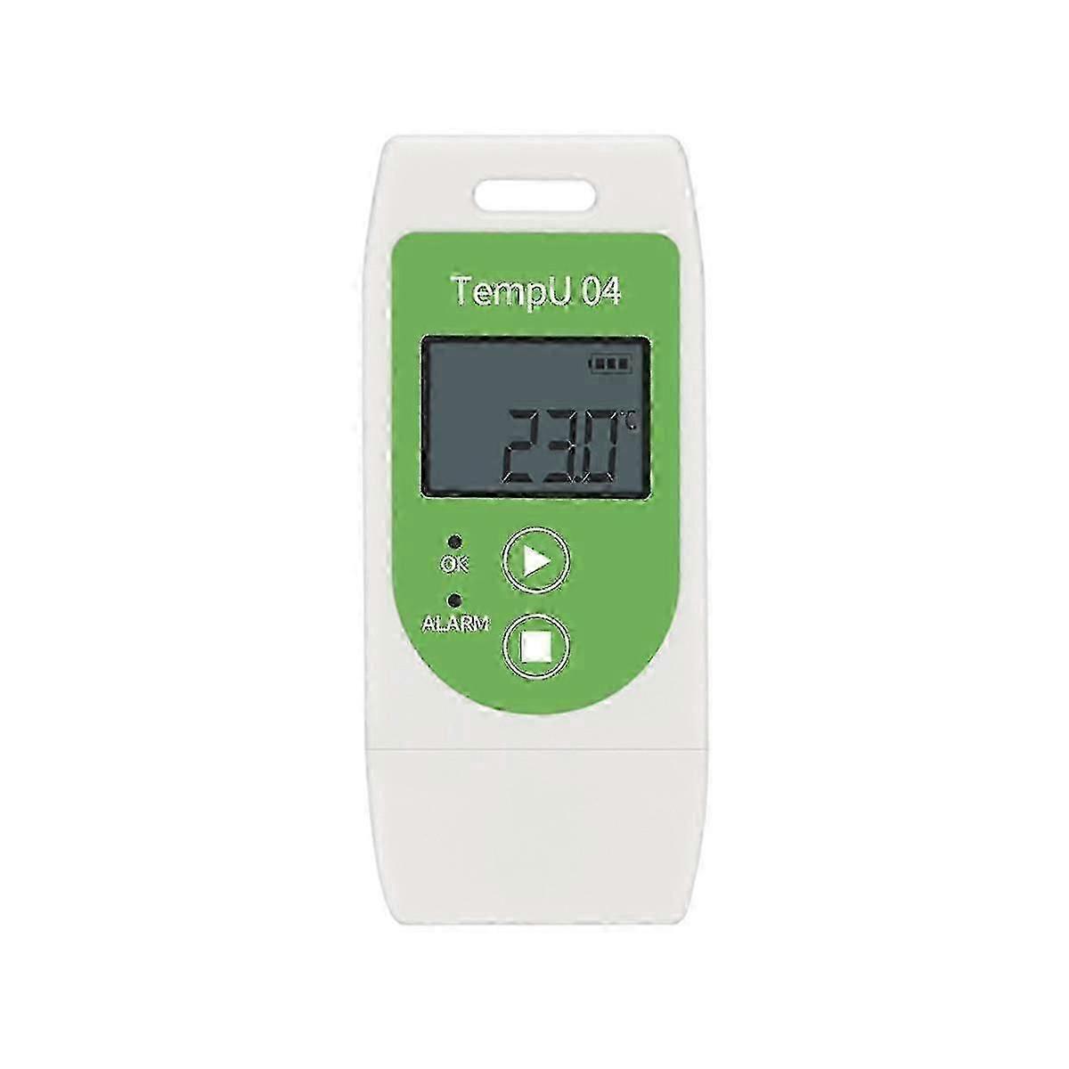Tempu04 Usb Temperature Data Logger Recorder With 32000 Points Capacity Reusable Temp Data Logger 30%off
