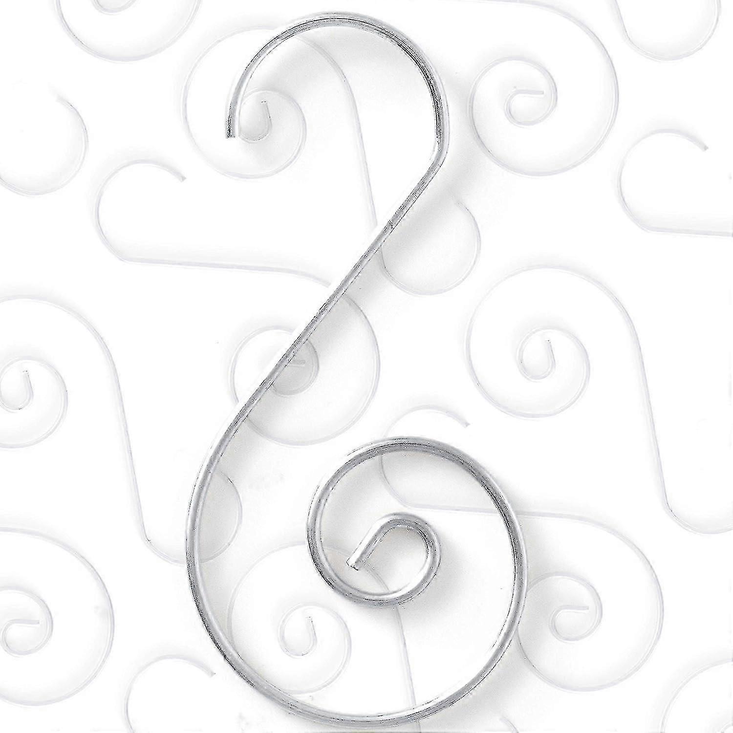 120 Pack Tree Ornament Hooks (silver)