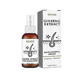 Spray de Cabelo Denso de Ginseng Essência de Ginseng Cabelo Denso Anti-queda Sólido Cuidados com os Cabelos Hidratante Capilar