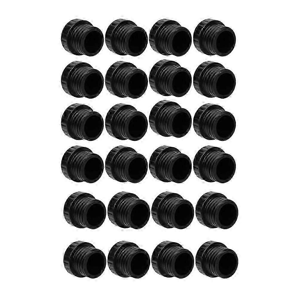 24PCS Light Socket Safety Caps Plugs E26 Light Bulb Socket Cover End Caps Light Socket Protective Caps for String Lights-SFYGV
