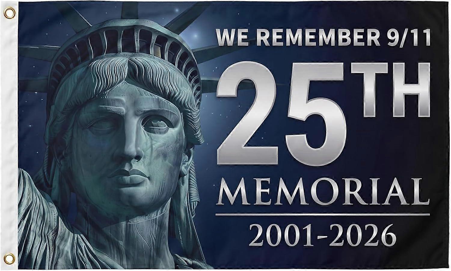 Memorial 9/11 We Remember Flag ND-069
