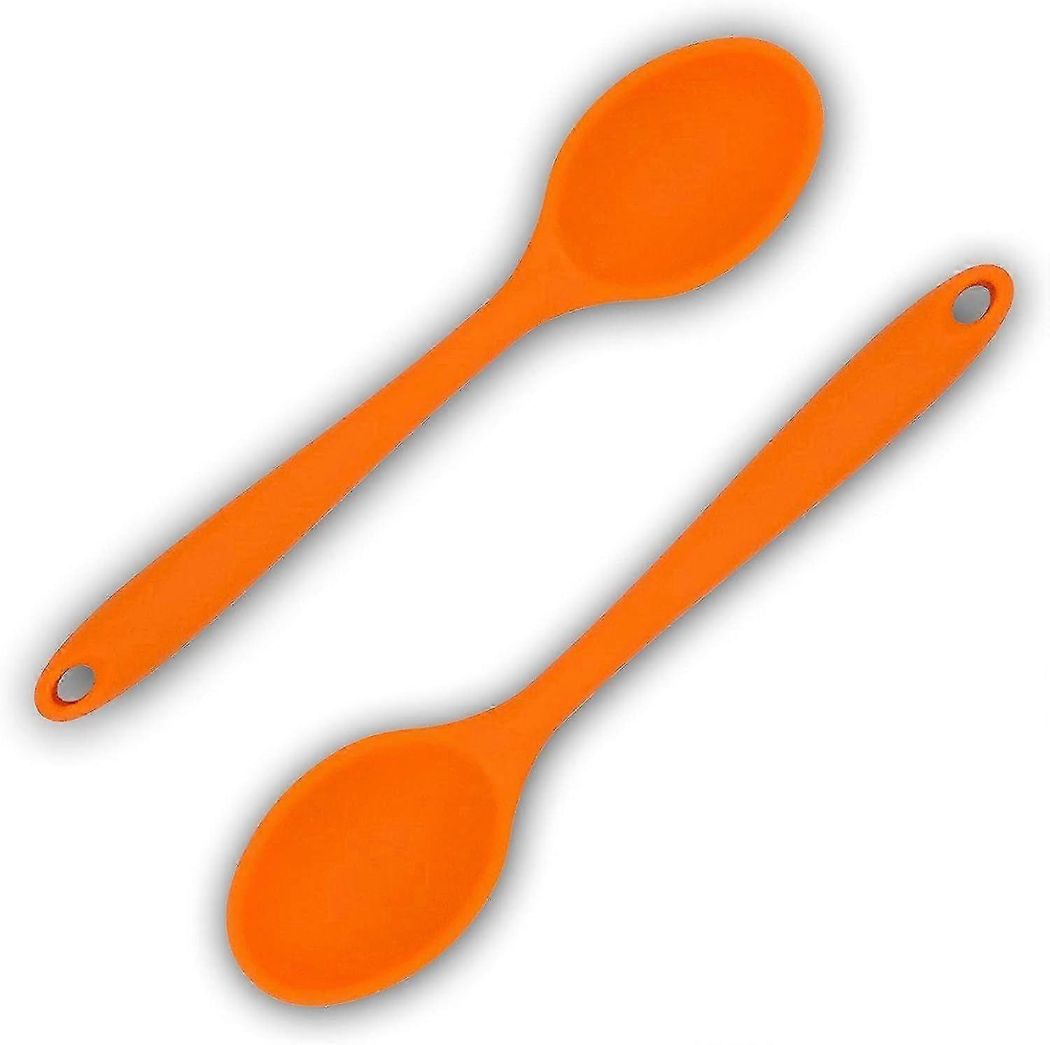 Durable Seamless Silicone Stirring Spoons