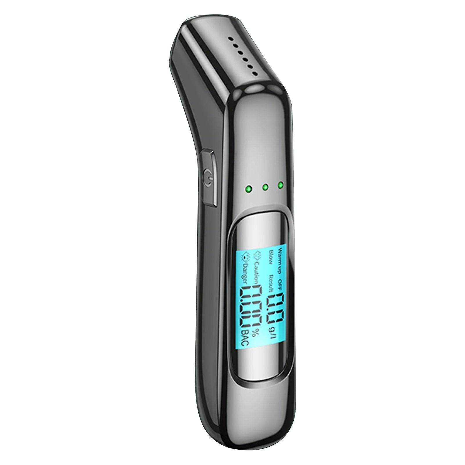 Portable Breathalyzer Breathalyzer To Test Non-contact High-precision Tester With Digital Lcd Screen Usb Rechargeable Breath