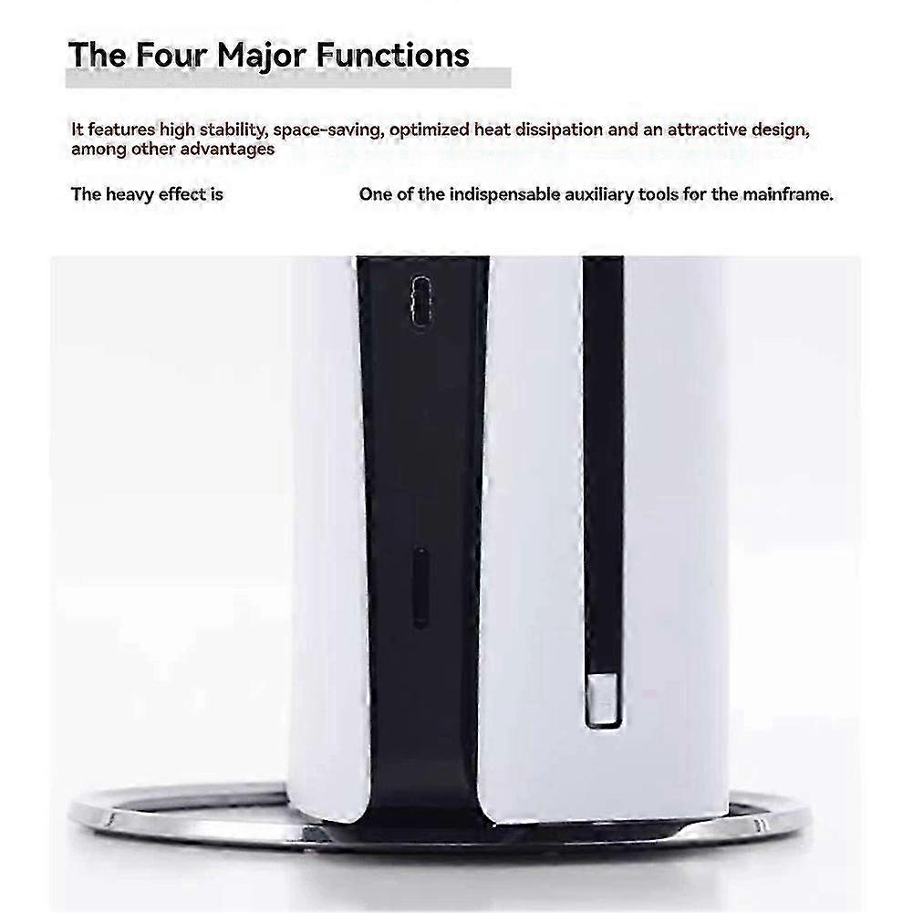 Vertical Stand compatible with Consoles Slim Base Accessories compatible with Pro Console Disc and Digital
