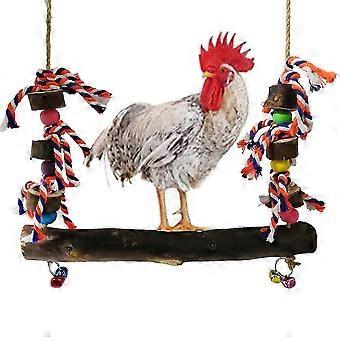 Colourful Rope Bird Swing