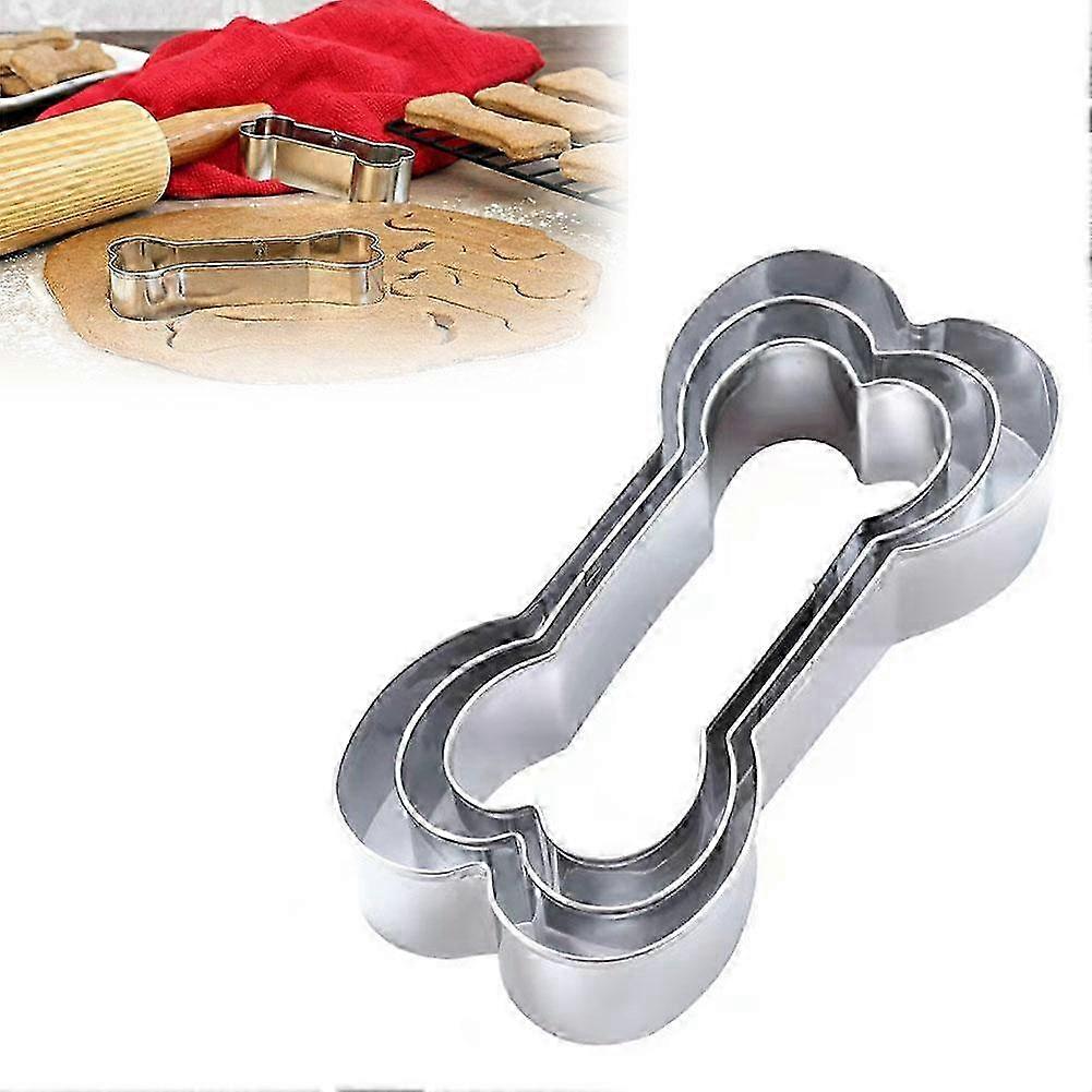 Stainless Steel Dog Bone Cookie Cutters