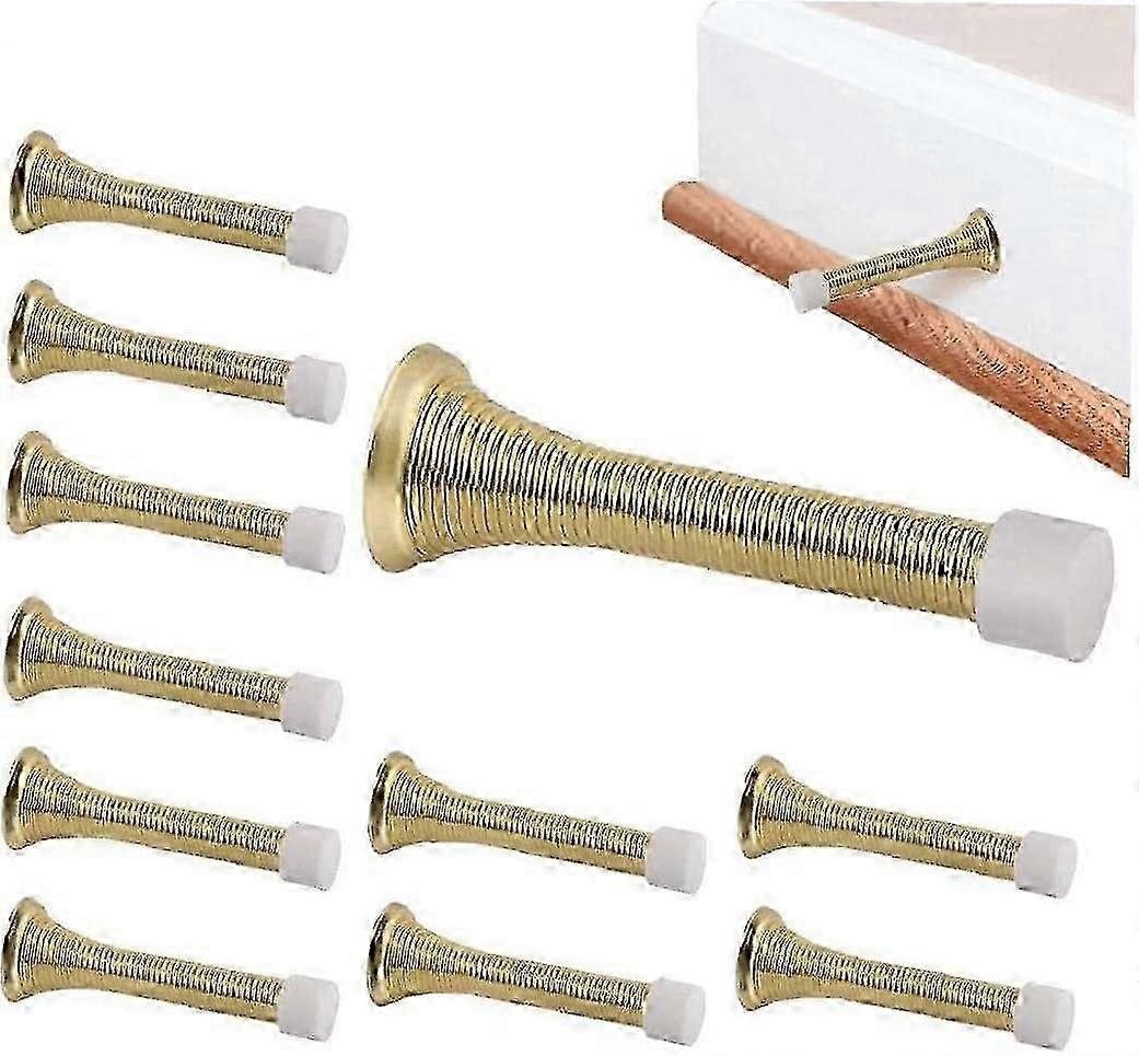 12-Pack Spring-Actuated Door Stop