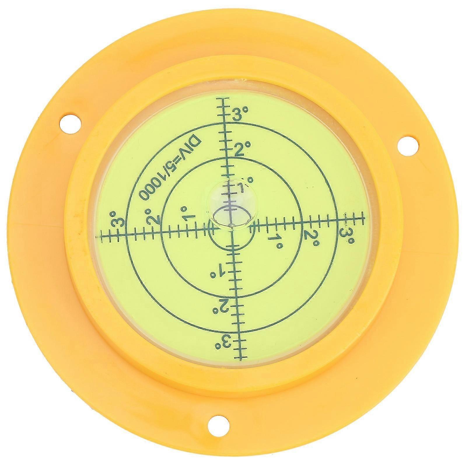 90x17mm Measuring Tool Round Level Bubble with Scale for Camera Platform nce_HP