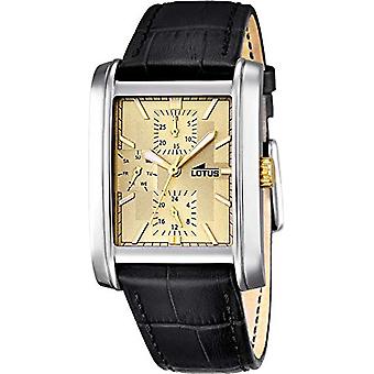 Lotus smart casual Quartz Analog Man Watch with Cowhide Bracelet 18223/3