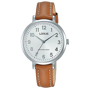Lorus woman Quartz Analog Woman Watch with RG237MX7 Cowskin Bracelet
