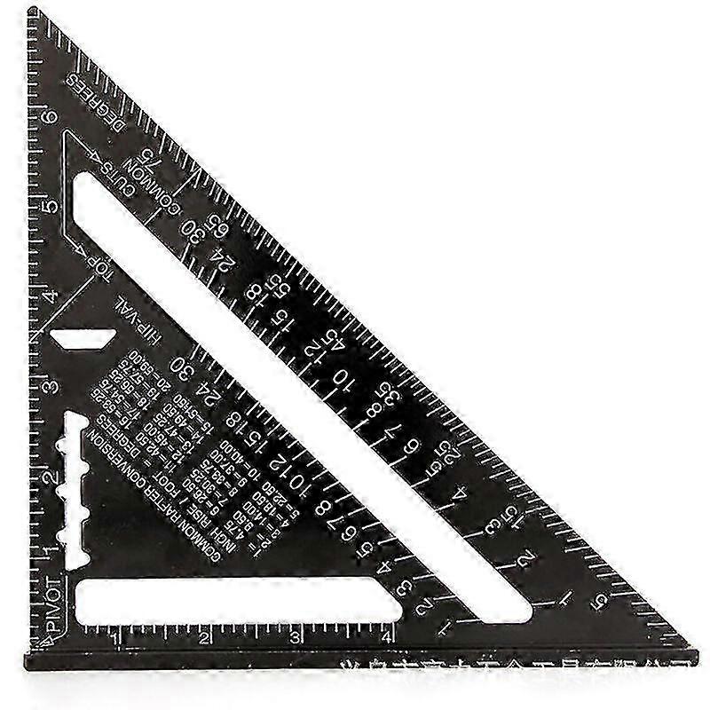 Metric Triangle Protractor Carpenter Square