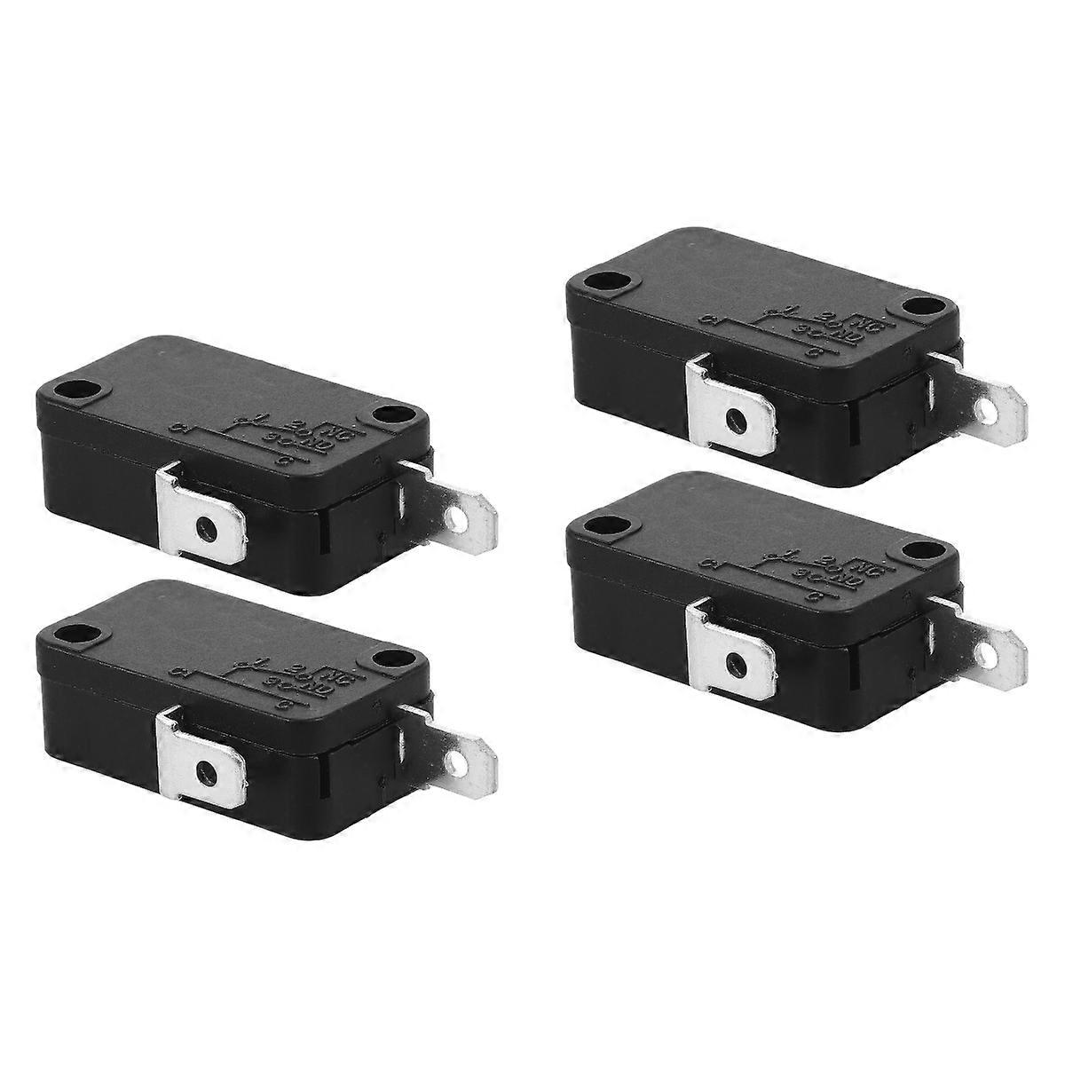 Universal Microwave Door Switch Micro Momentary Switch for Switching 4Pcs
