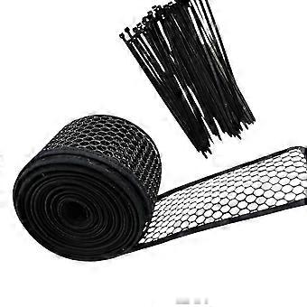 Under Couch Blocker Under-Furniture Pet Barrier for Cats and Dogs, Polyethylene Mesh Blocker That Restricts Access Beneath Sofas and Bed Frames