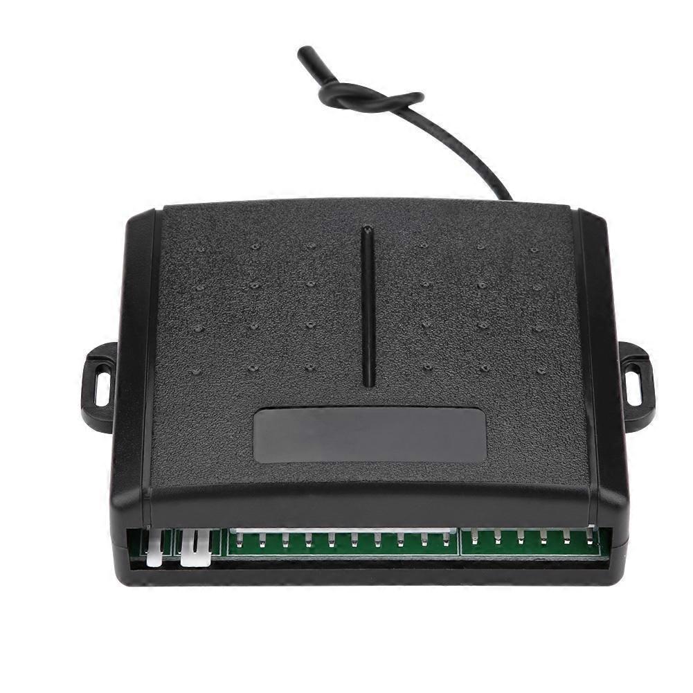 Universal Car Alarm System Security Protection Keyless Entry with 2 Remote Control Siren