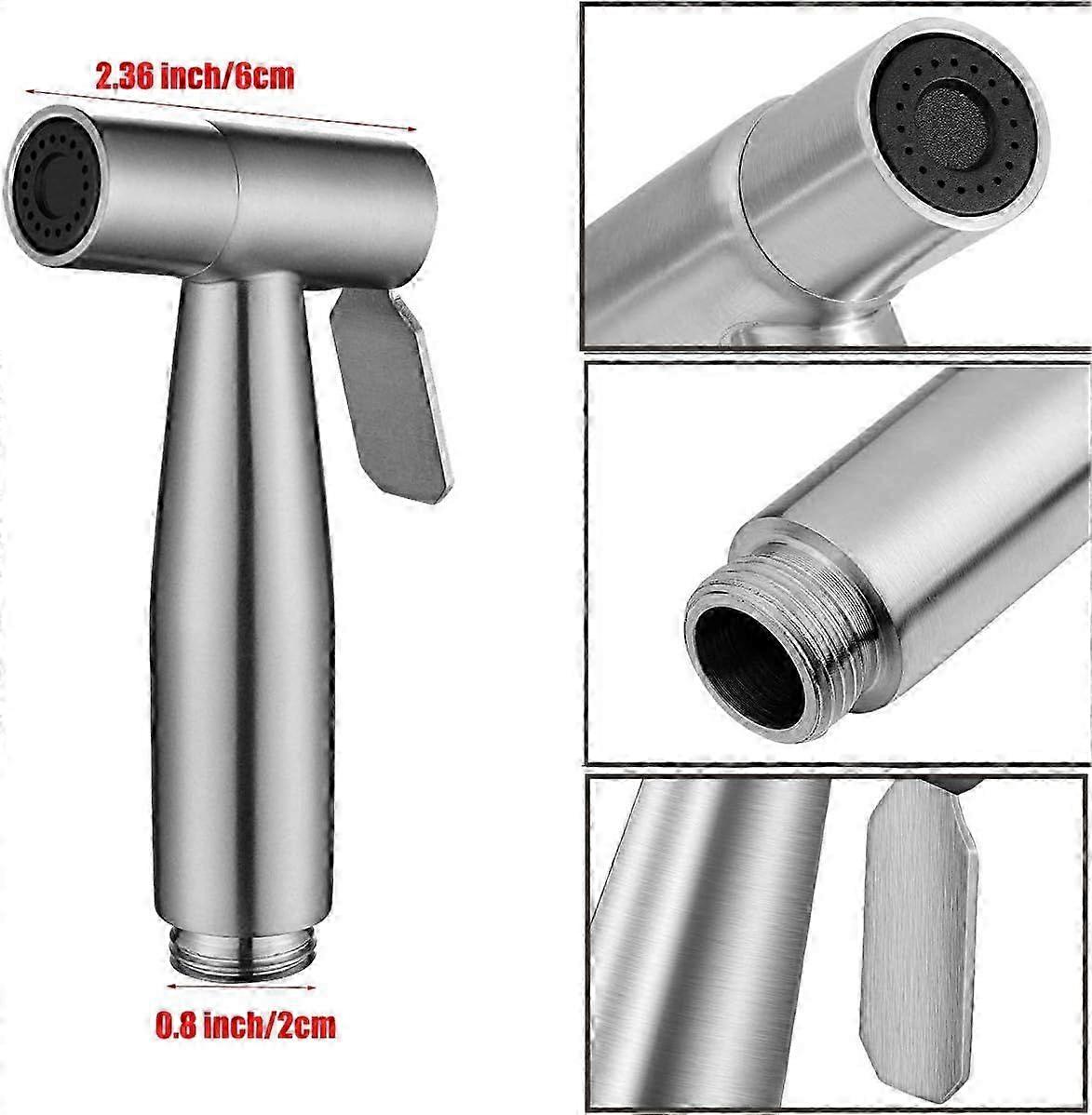Rust-Resistant Handheld Bidet Shower Set